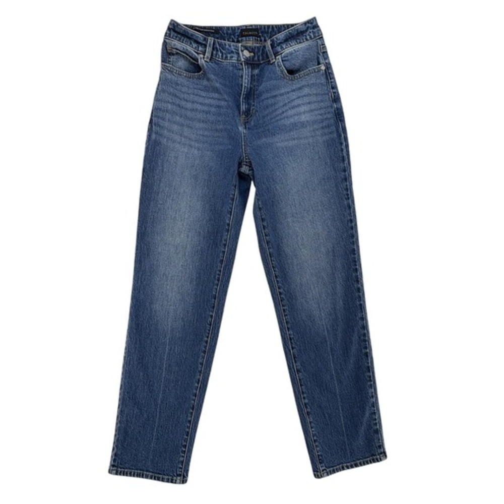 Talbots High Wasted Relaxed Jeans Women's‎ 4 Blue Wash Denim Good Quality